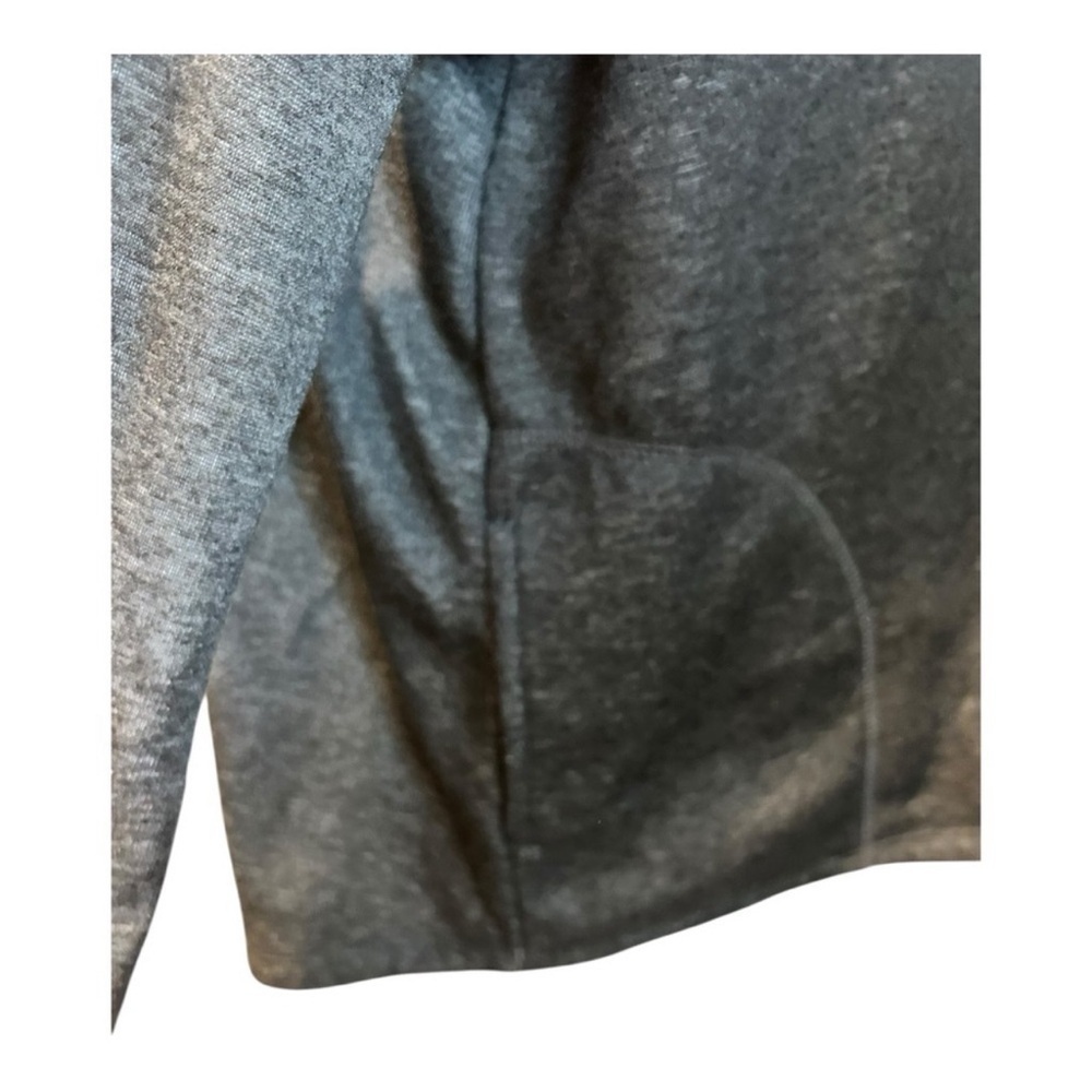 CUDDL DUDS Cozy Gray and White Fleece Jacket Zip Up Side Pockets Size XXL EC - Picture 4 of 7